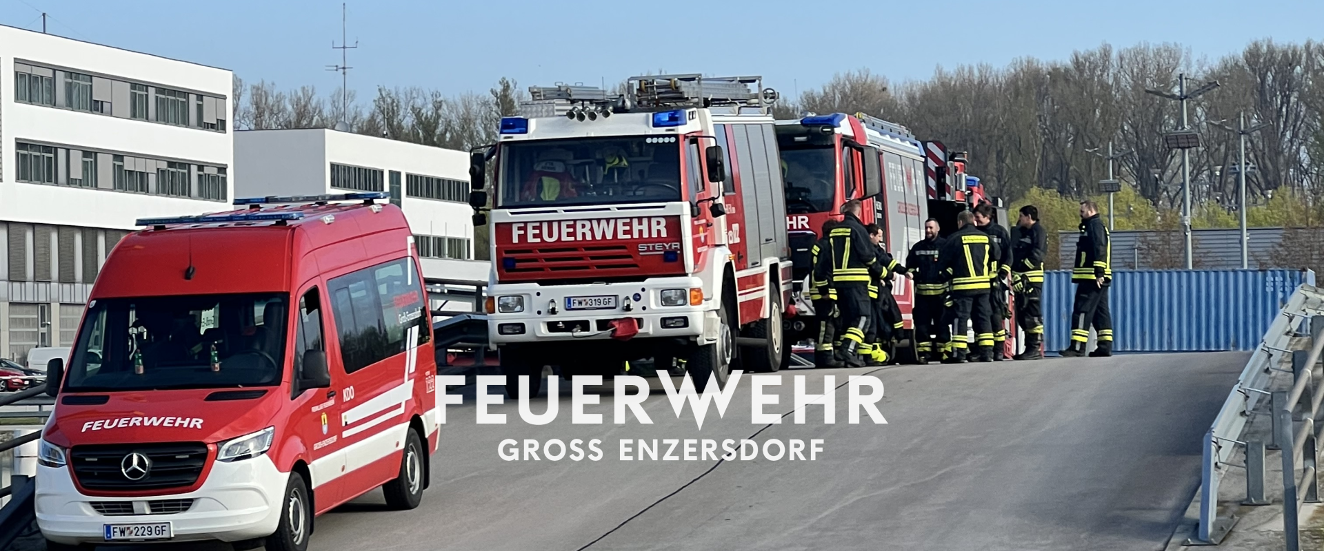 Das Eintreffen am Übungsgelände